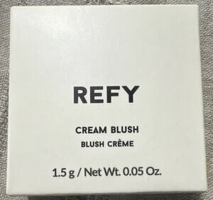 REFY Cream Blush Single - Malaya Shade, Color Effect, 0.05 oz / 1.5 g